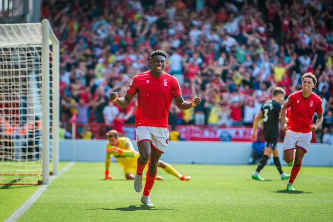 Awoniyi's strike earns Nottingham Forest historic victory