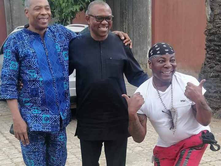 PHOTOS/VIDEO: Peter Obi visits Femi Kuti