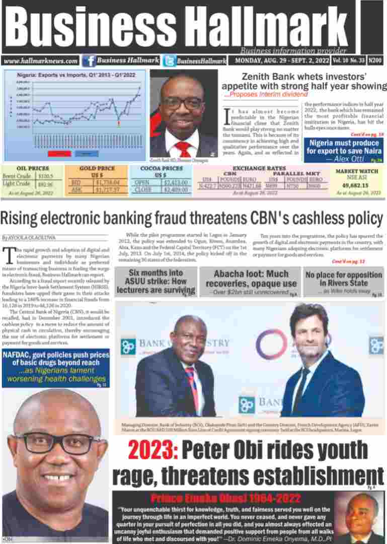 Stories in today's edition of Business Hallmark, plus download e-edition