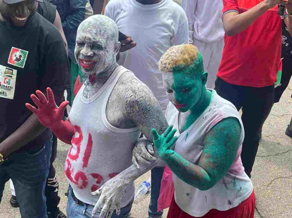 Peter Obi hails newly-wed couple who joined #Obidient rally in Abuja