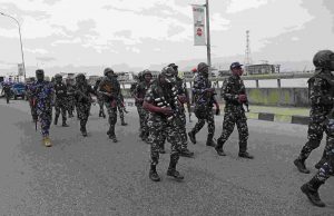 Heavily armed policemen take over locations in Lagos ahead of Peter Obi supporters rally 