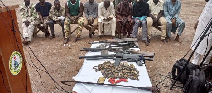 Police arrests 12 bandits’ informants, logistics’ suppliers, others in Zamfara