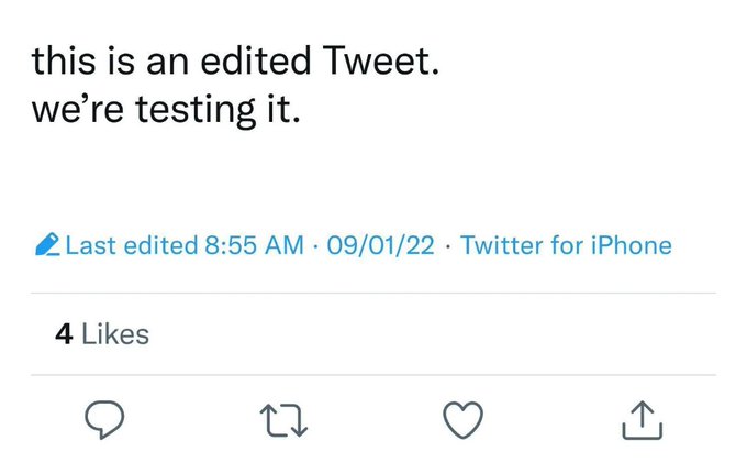 Twitter introduces edit button, to be available September
