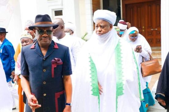 PHOTOS: Sultan of Sokoto visits Wike in Port Harcourt