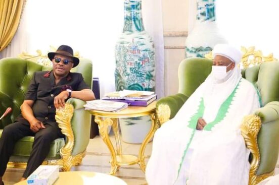 PHOTOS: Sultan of Sokoto visits Wike in Port Harcourt