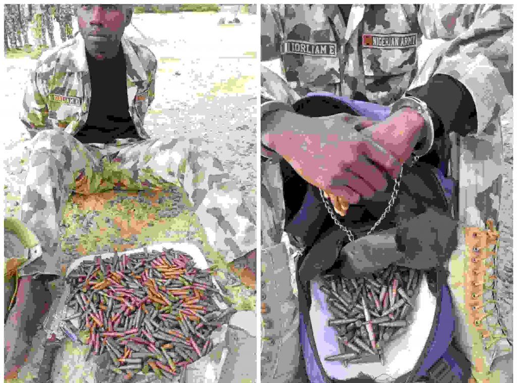 VIDEO: Soldier arrested for supplying ammunition to bandits
