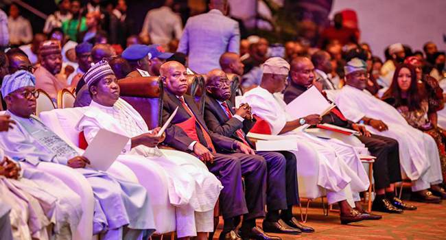 Tinubu meets with business community in Lagos