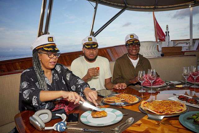 Femi Otedola celebrates 60th birthday on luxury yacht