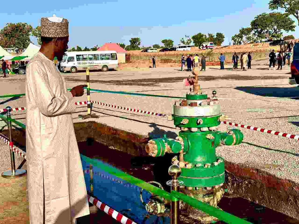 Buhari commissions oil fields in Gombe, Bauchi