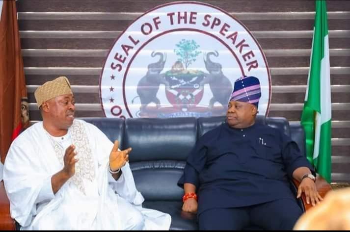 Osun: Gov. Adeleke visits Osun house of assembly, promises to be fair to all
