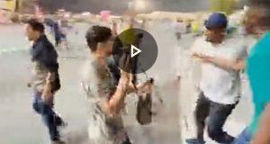 Eto'o beats cameraman outside World Cup stadium in Qatar (VIDEO)