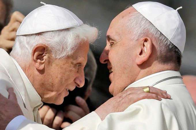 Pope Francis says his predecessor, Benedict is 'very sick'