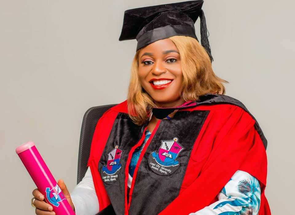 Edyglad Group CEO, Gladys Igbekele, bags masters degree in Tourism/Hospitality Management