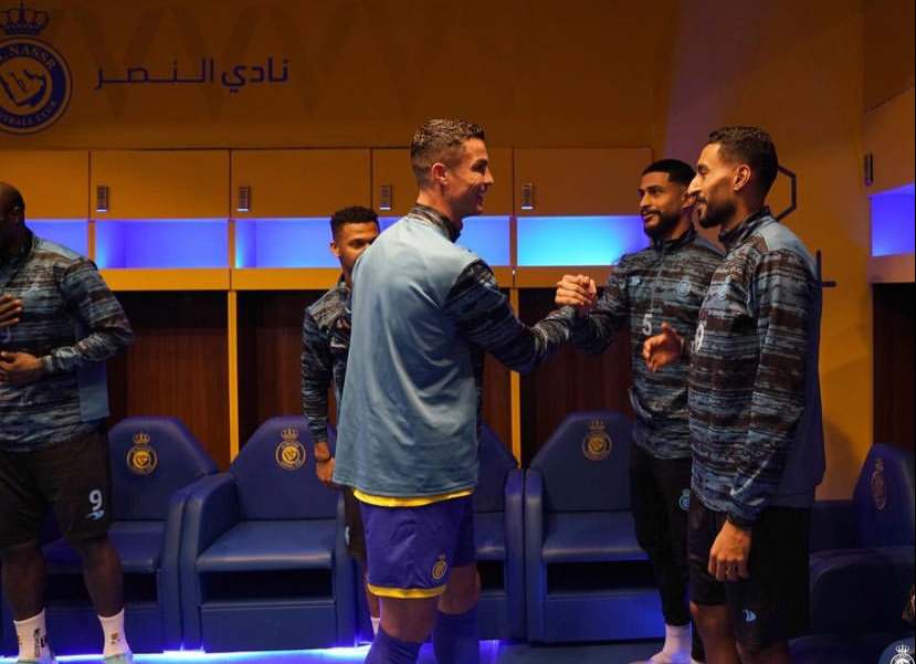 PHOTOS: Cristiano Ronaldo meets Al-Nassr teammates