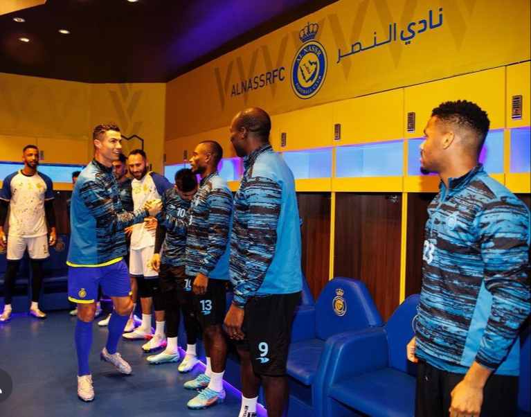 PHOTOS: Cristiano Ronaldo meets Al-Nassr teammates