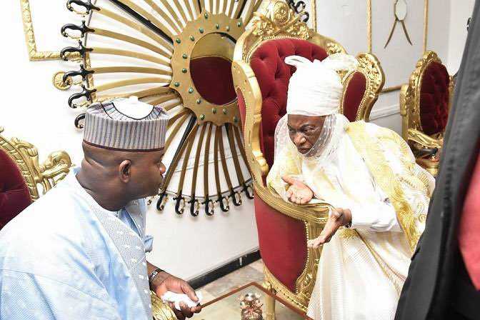 Yahaya Bello queries Ohinoyi of Ebiraland for failing to welcome Buhari, threatens disciplinary action