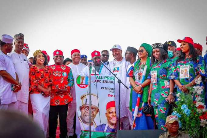 Chime, Nnamani shun APC presidential campaign rally in Enugu
