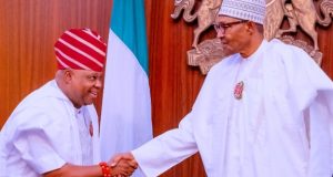 'I'm a beneficiary of new electoral act,' Adeleke commends Buhari