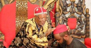 Seyi Tinubu conferred with chieftaincy title in Anambra
