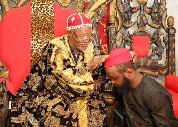Seyi Tinubu conferred with chieftaincy title in Anambra