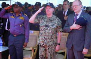 US 6th Fleet commander in Nigeria, celebrates opening ceremony of Exercise Obangame Express 23