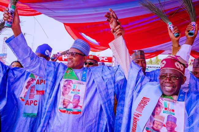 Buhari Congratulates Tinubu, says he’s the best man for the job