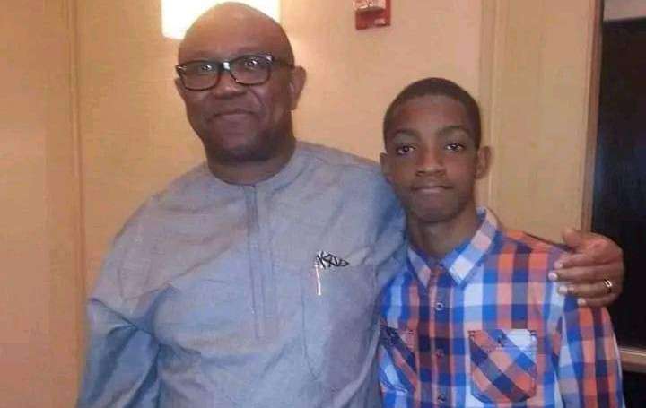 Peter Obi meets teenager who stood in front of his convoy in Lagos