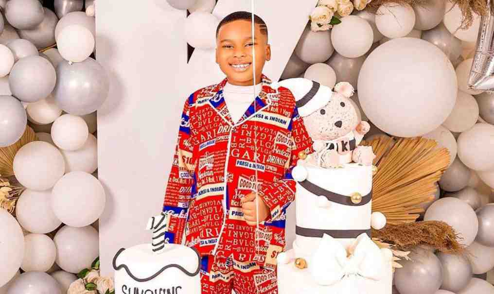 Tonto Dikeh gifts 10 plots of land to son on 7th birthday