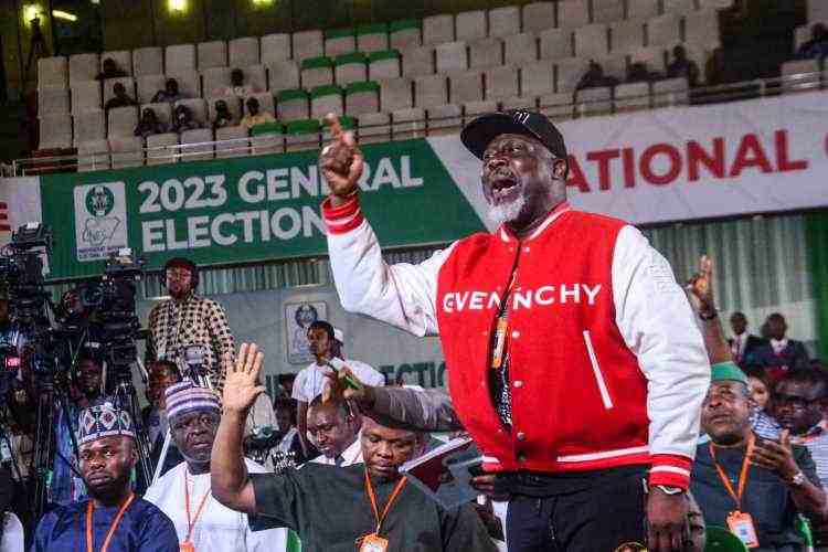 PDP, LP, other party agents stage walkout from result collation centre in Abuja