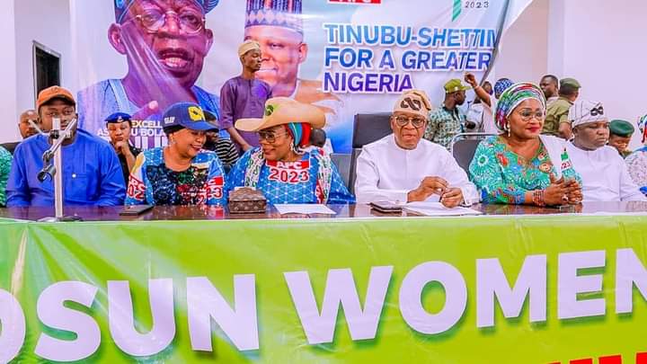 2023: Oyetola charges Osun women to mobilise for Tinubu, Shettima