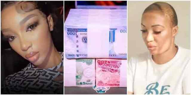 Nollywood actress in prison for tempering with new naira notes