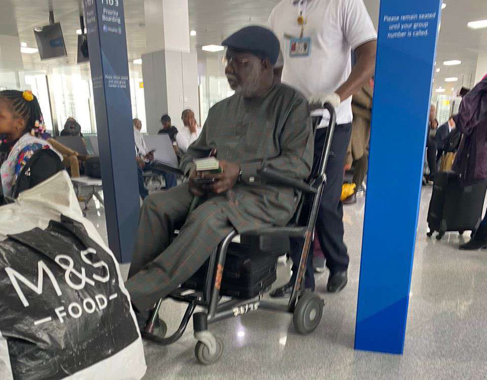 I'm in France, didn’t have any secret meeting with CJN in London, says Tinubu