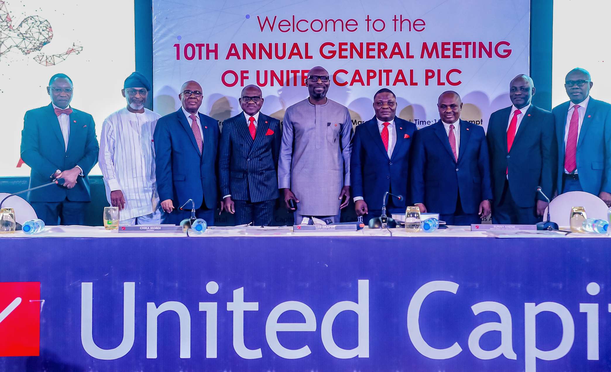 United Capital holds 10th AGM, shareholders to receive N9bn dividend payout