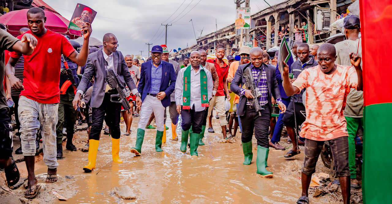 Otti raises alarm over use of his name to extort traders