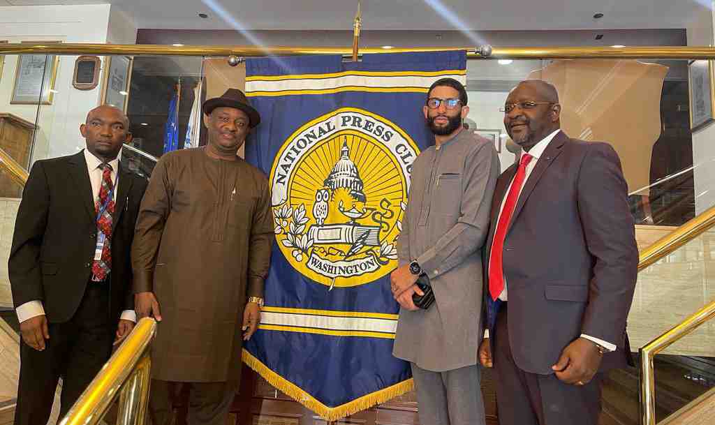 Tinubu's team in US, tells foreign media that APC won presidential election