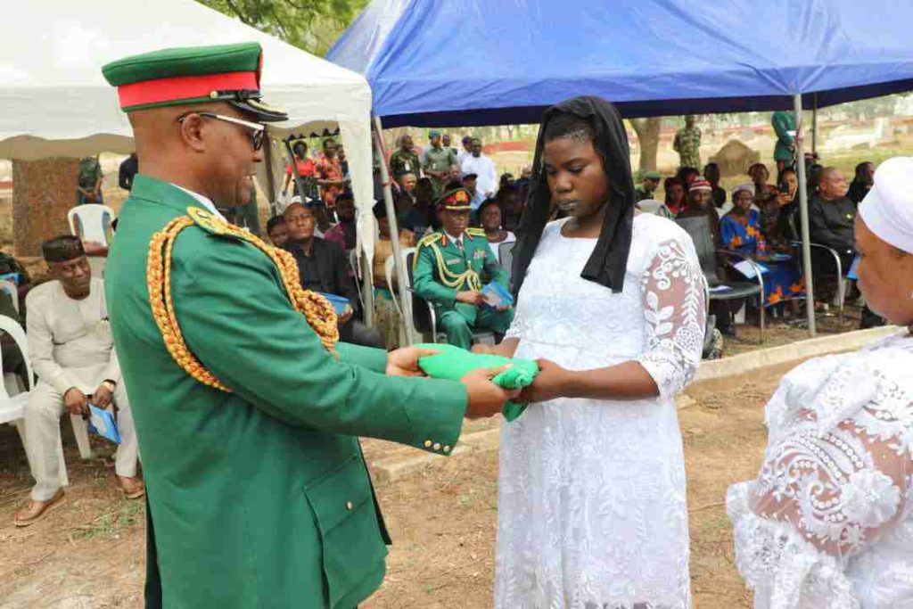 PHOTOS: Remains of Gen. Texas Chukwu, ex-Army spokesman buried in Abuja