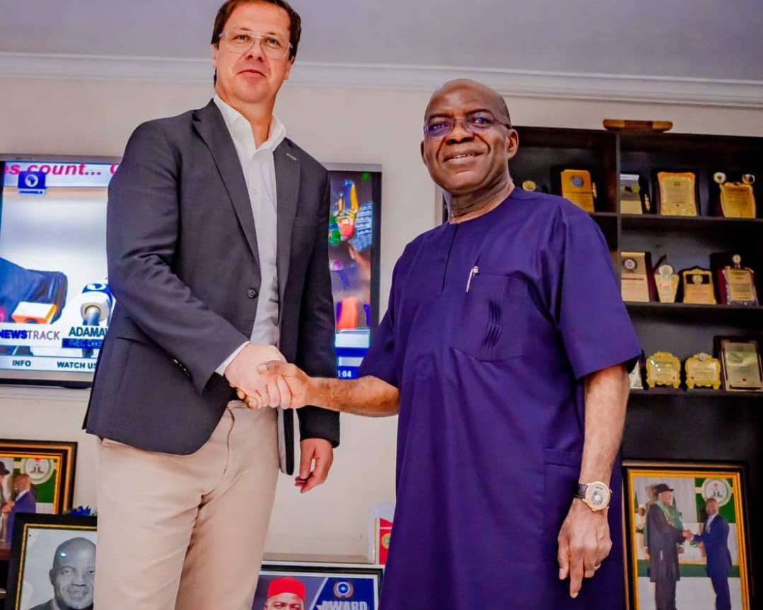 Julius Berger MD visits Alex Otti, Abia governor-elect
