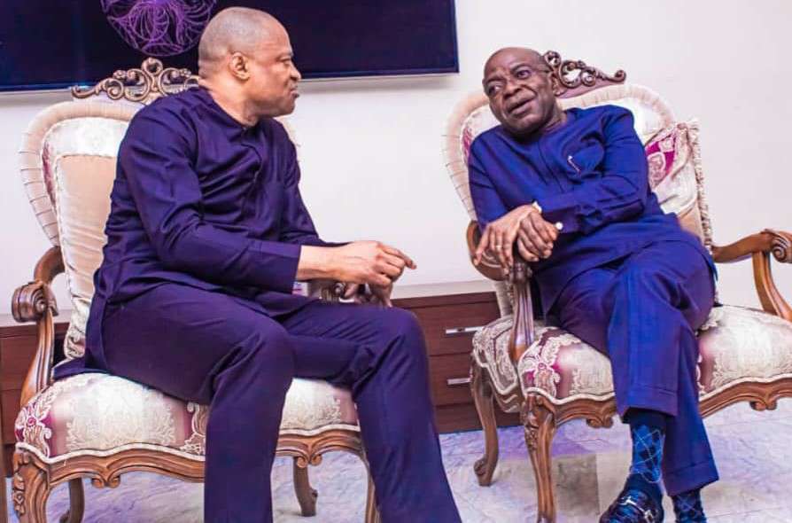 Alawuba leads UBA team to play courtesy visit to Abia governor-elect, Alex Otti