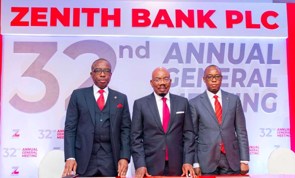 Zenith Bank fetes shareholders with unprecedented N100.47bn dividend payout