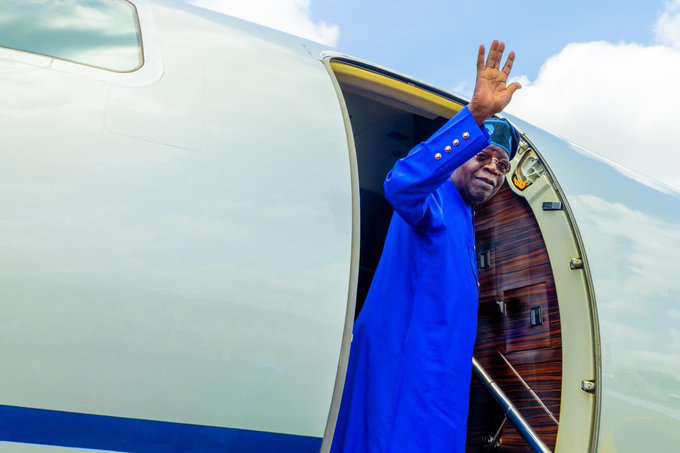 JUST IN: Tinubu returns to Nigeria ahead of inauguration
