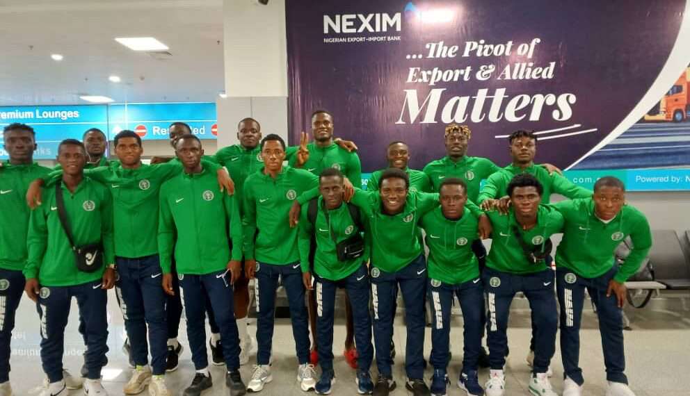 Nigeria's Flying Eagles land in Argentina ahead of U-20 World Cup