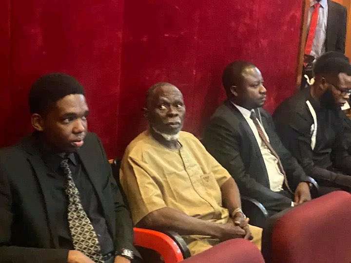 VIDEO: Drama as Lamidi Apapa, factional LP chair, returns to court