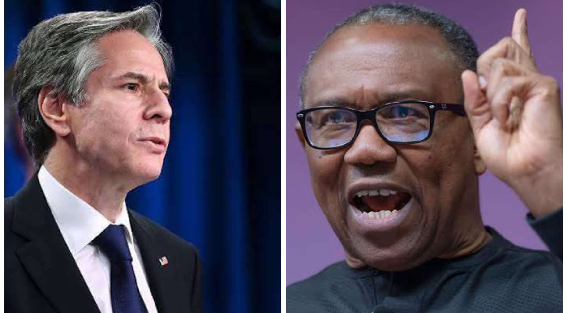 Obi to Blinken: 'True friends of Nigeria can't overlook manipulation of will of Nigerians'