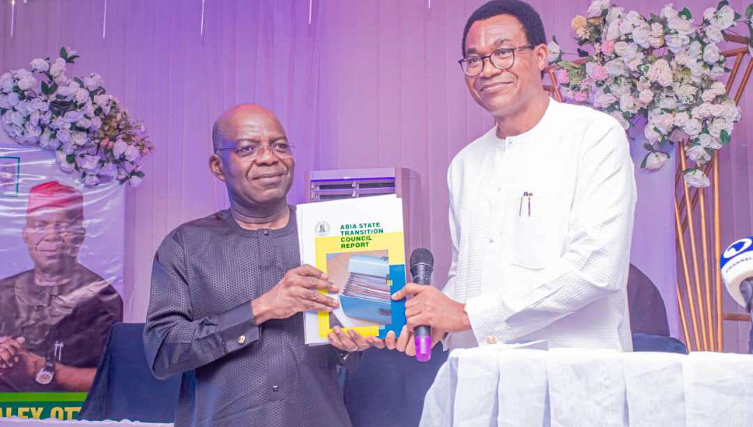 Otti receives report from transition council, says mandate sacrosanct