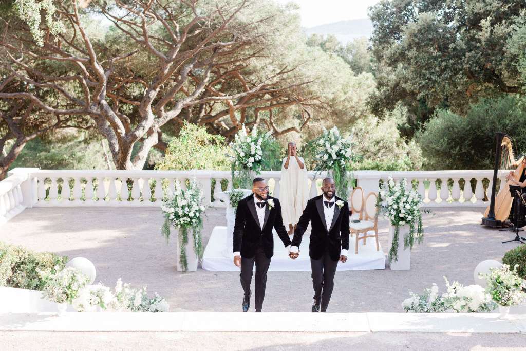 PHOTOS: Nigerian man weds male sweetheart in France
