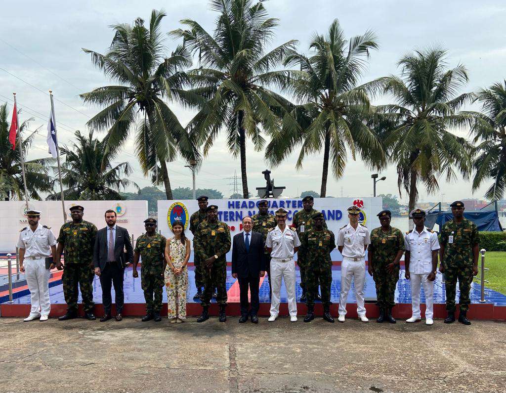 PHOTOS: Spanish warship arrives Lagos to strengthen military ties