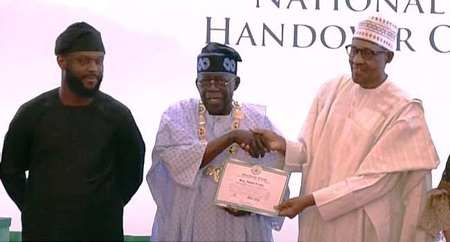 JUST IN: Buhari confers GCFR title on Tinubu, Shettima gets GCON