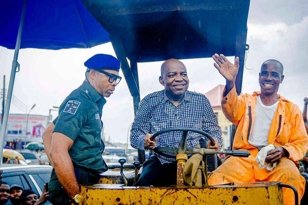 Gov. Otti turns Abia into construction site