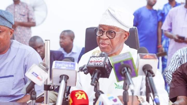 Osun: Oyetola inaugurates 11-member committee to reposition APC