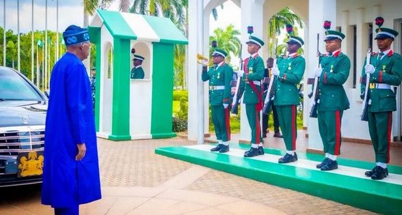 Tinubu moves into Aso Rock, days after Abuja residents complained about traffic